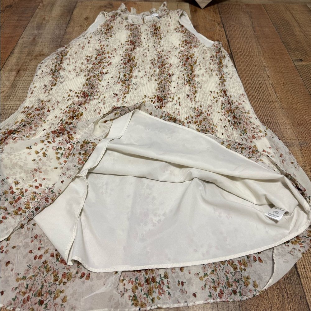 Anthropologie Women’s Maison D'Amelie Paris Drop Waist Sleeveless Midi Dress L - Picture 11 of 16
